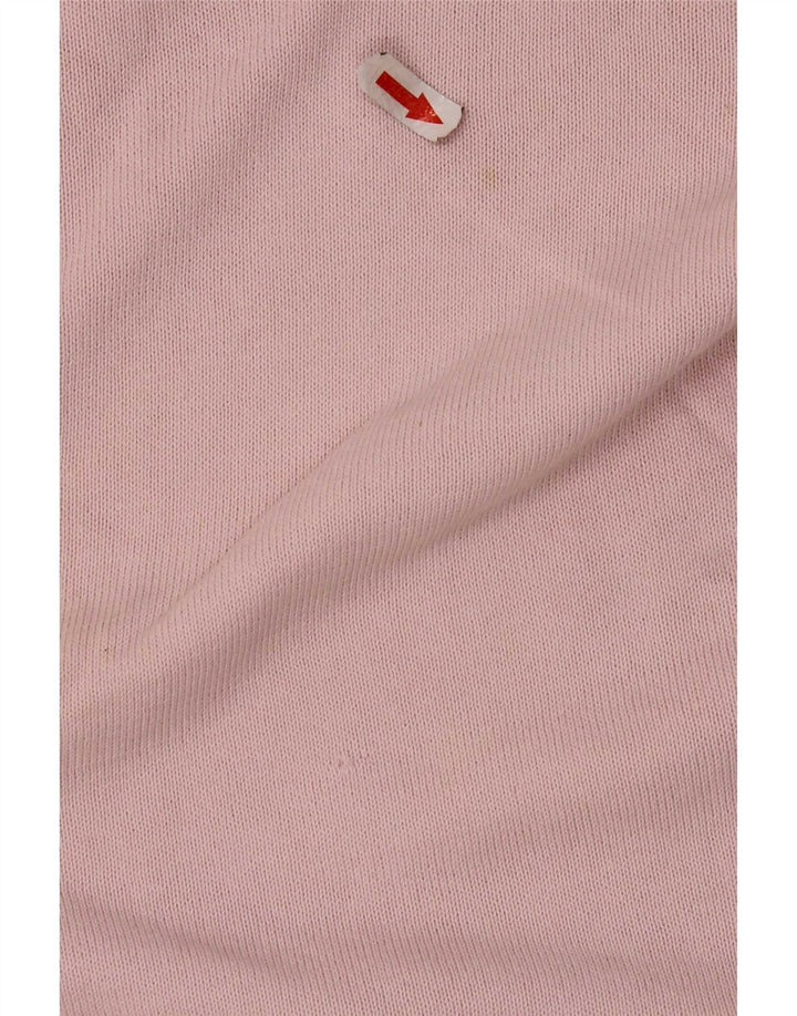 Zara Herren-Pullover mit V-Ausschnitt, Größe L, Rosa