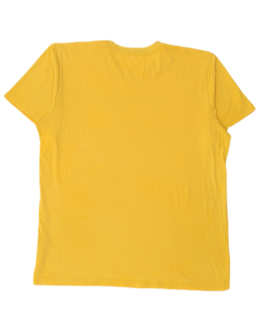 ADIDAS Herren Golden State Warriors Grafik T-Shirt Top Große gelbe Baumwolle