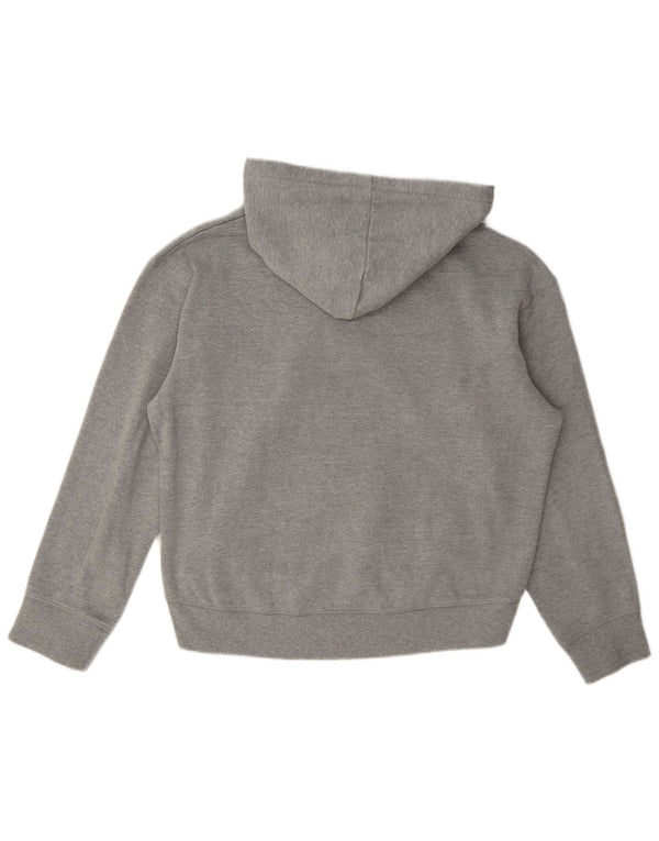 Converse Kapuzenpullover für Mädchen, 13–14 Jahre, XL, graue Baumwolle