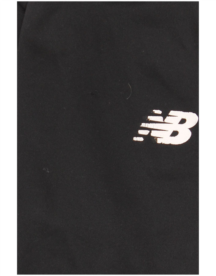 New Balance Herren-Trainingshose, Jogginghose, Größe L, Schwarz, Polyester