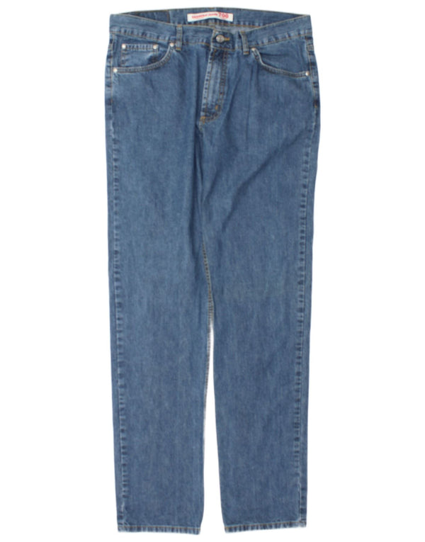 Carrera Herren 700 Regular Straight Jeans IT 52 XL W36 L34 Blaue Baumwolle