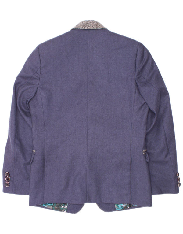 JP 1880 Jungen-Blazer mit 2 Knöpfen, 4–5 Jahre, marineblaues Polyester