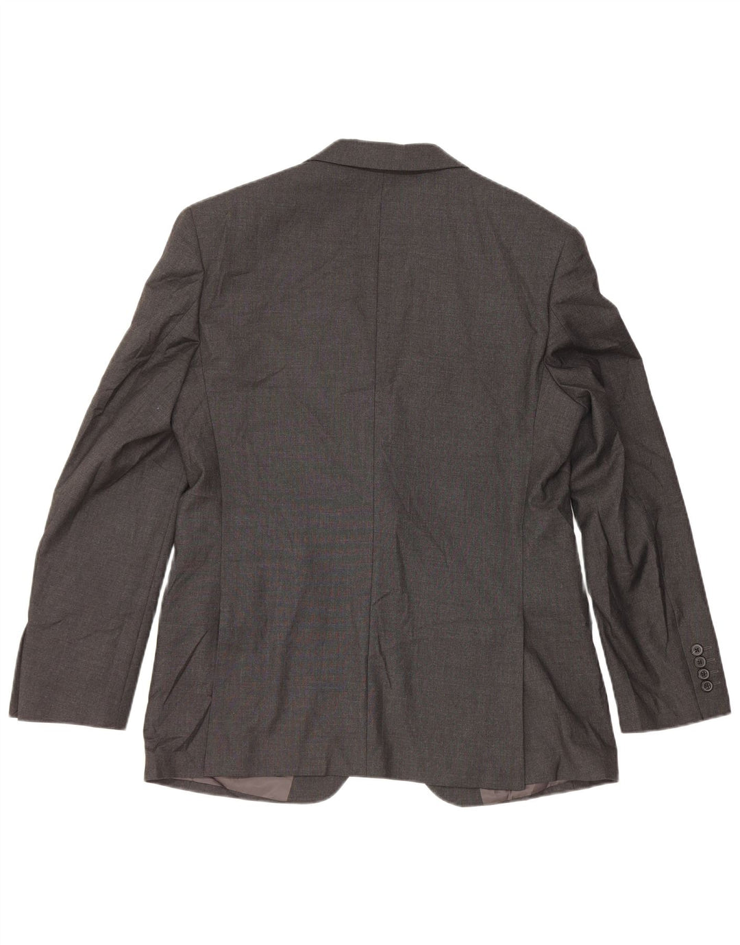Marks & Spencer Herren-Blazer mit 2 Knöpfen, UK 40, Mittelgrau, Polyester