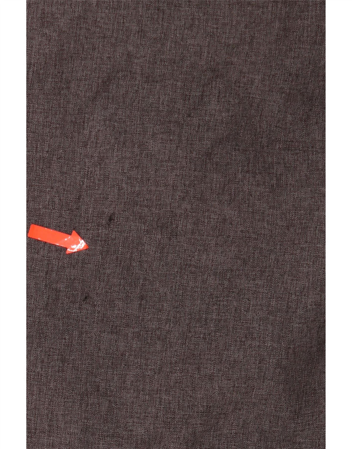 Dockers Wattierter Herrenmantel mit Kapuze, UK 38, Mittelgrau, Polyester