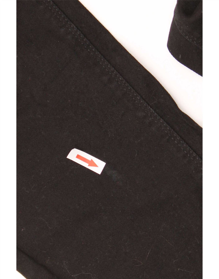 Marks & Spencer Slim-Jeans für Herren, W34, L29, schwarze Baumwolle