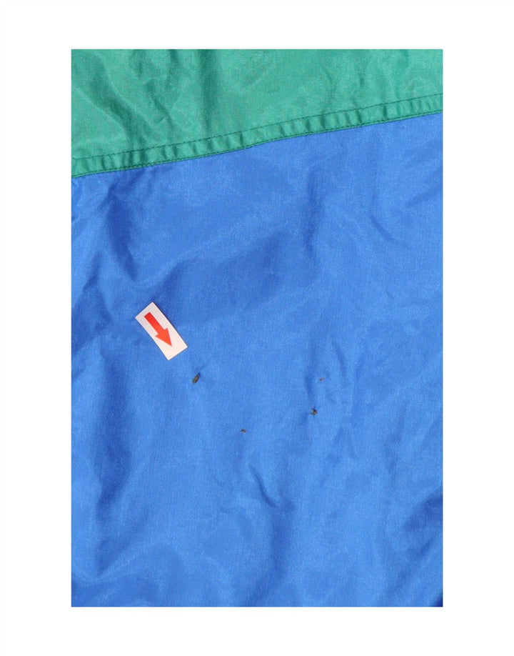 Vintage Herren-Windbreaker-Jacke, UK 38, mittelgroß, mehrfarbig, Farbblock