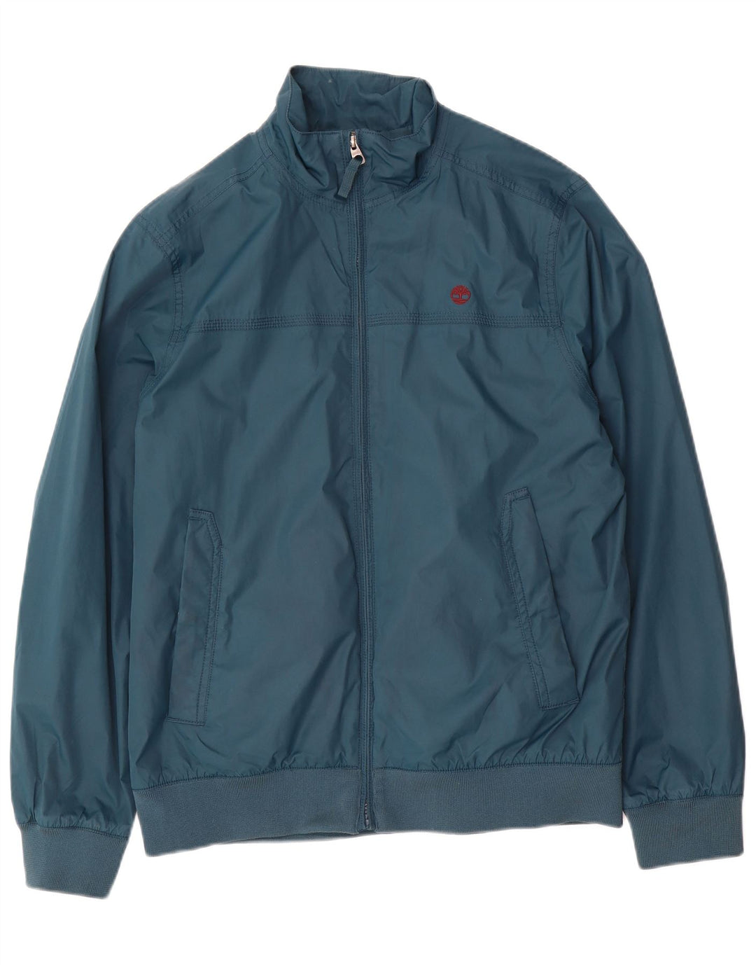 Timberland Herren Bomber Regenjacke UK 40 Large Blau Polyester
