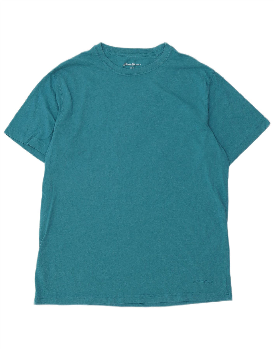 EDDIE BAUER Herren T-Shirt Top Large Blau Baumwolle