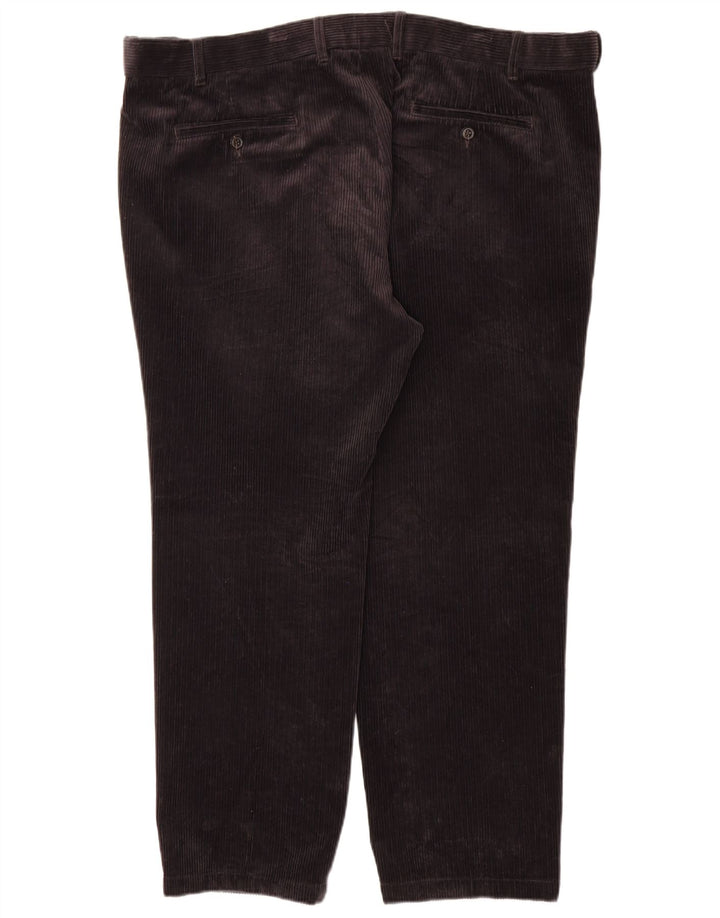 Marks & Spencer Herren Straight Regular Cordhose W44 L29 Schwarz