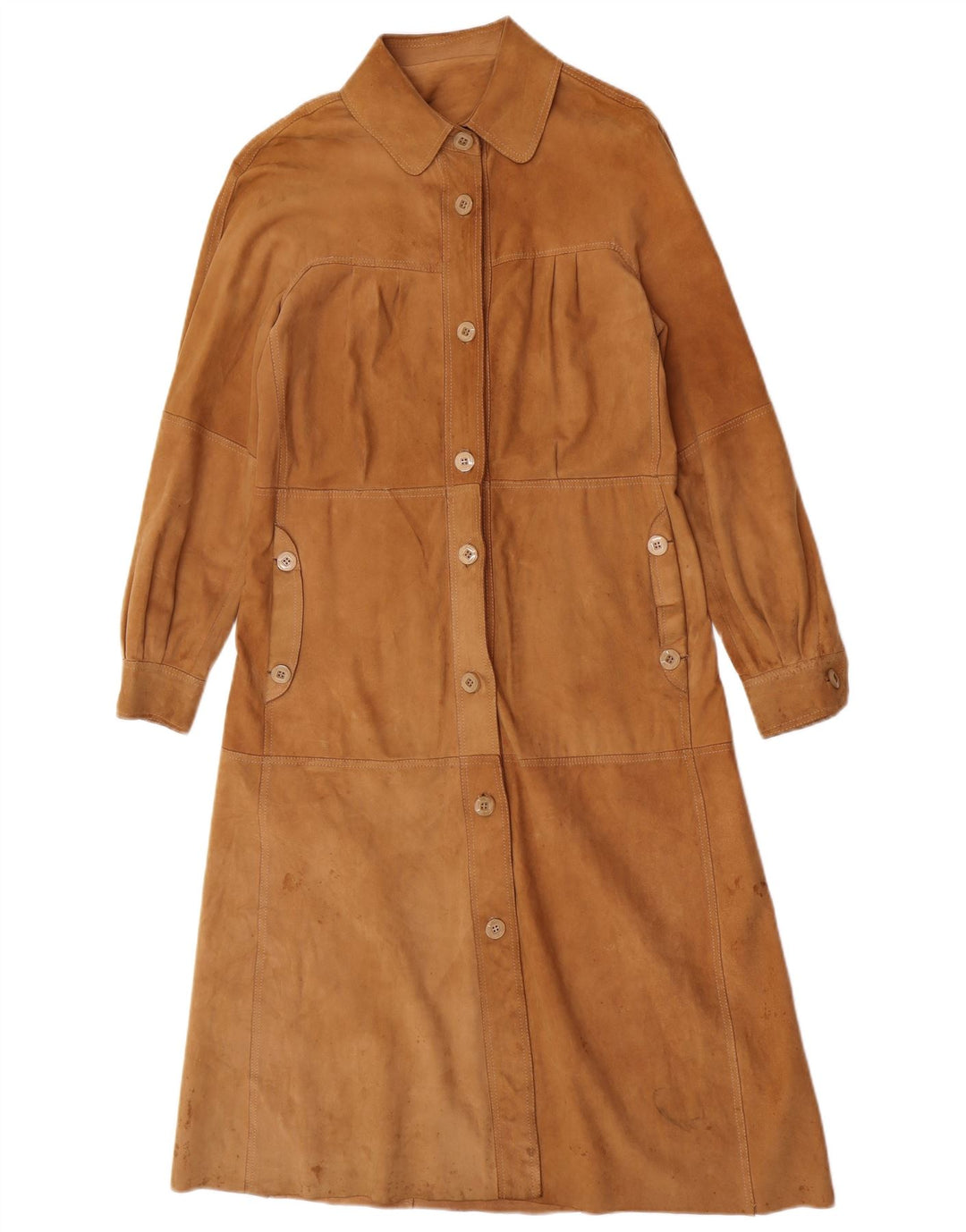 Carnaby Street Damen Wildledermantel UK 10 Small Beige