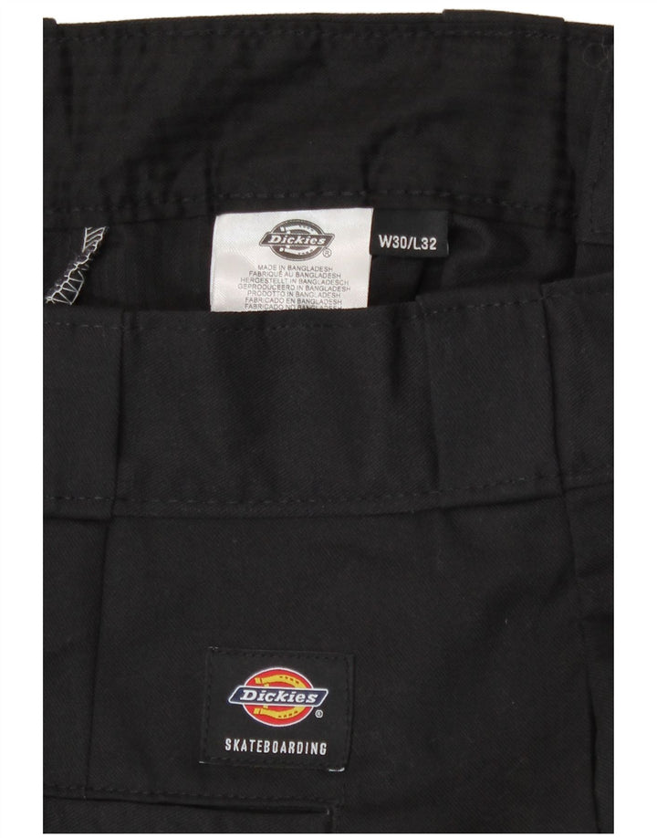Dickies Gerade Herren-Cargohose W30 L32 Schwarzes Polyester