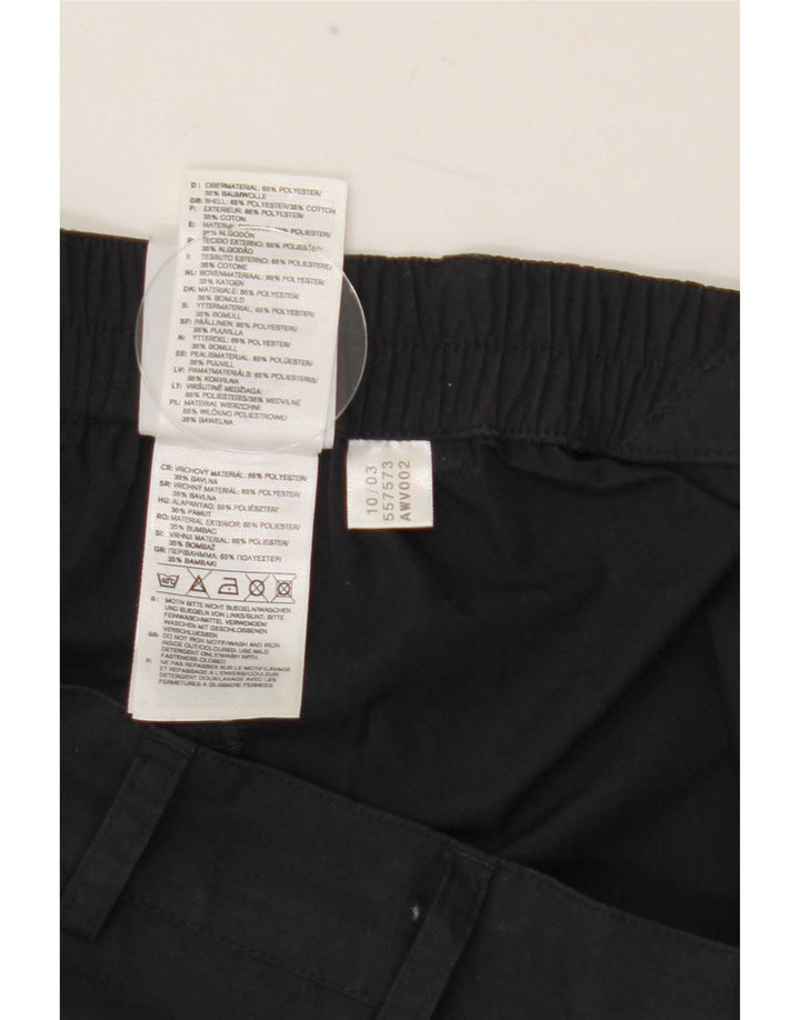 Adidas Herren Straight Cargo Hose Medium W32 L31 Marineblau Polyester