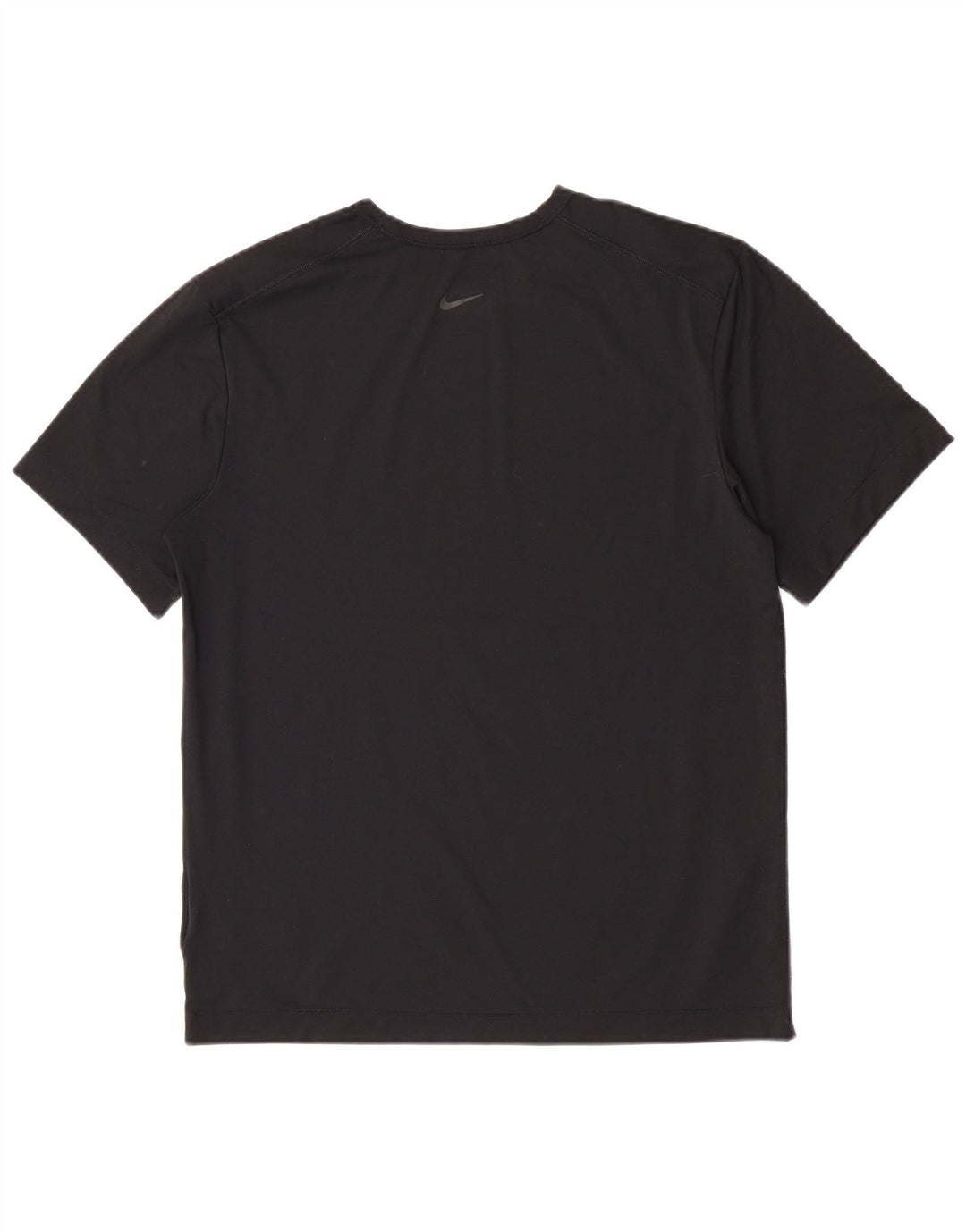 Nike Herren Dri Fit Graphic T-Shirt Top Mittelschwarzes Polyester