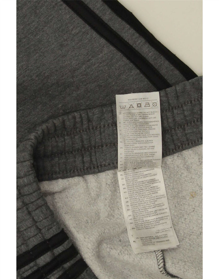 Adidas Herren Trainingshose Jogger mittelgraue Baumwolle