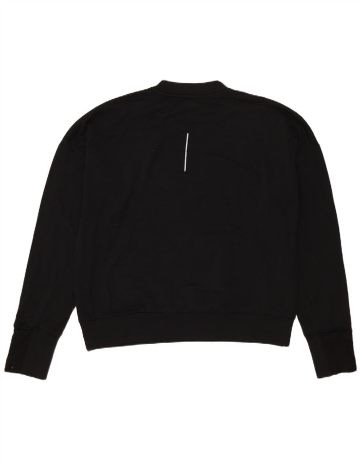 Nike Herren Dri Fit Loose Fit Sweatshirt Pullover XS Schwarz Polyester