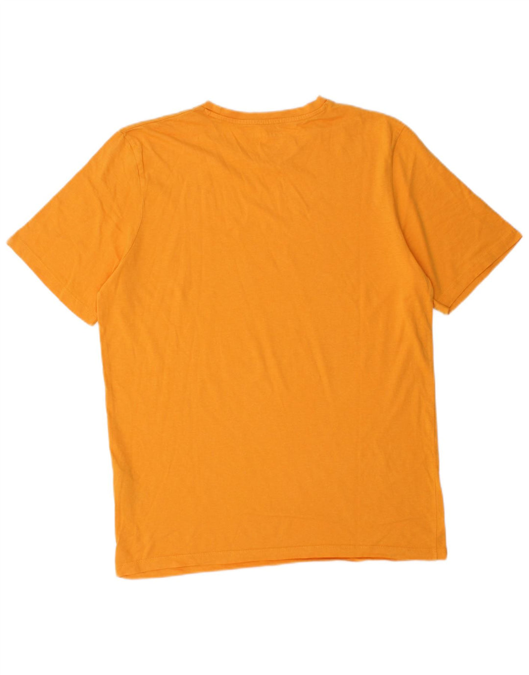 Jack & Jones Herren Grafik-T-Shirt-Oberteil aus mitteloranger Baumwolle