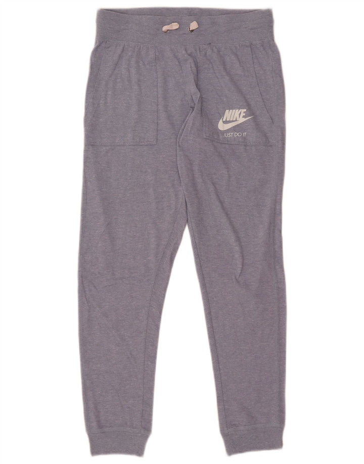 Nike Herren-Trainingshose, Jogginghose, Größe S, Blau, Baumwolle