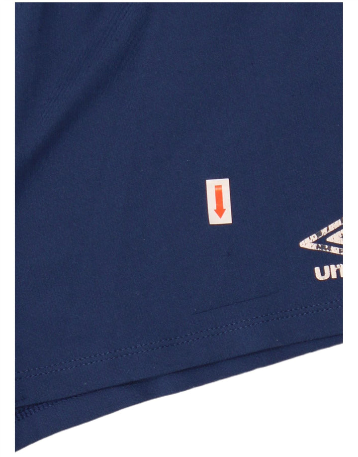 Umbro Sportshorts für Jungen, 11–12 Jahre, marineblaues Polyester