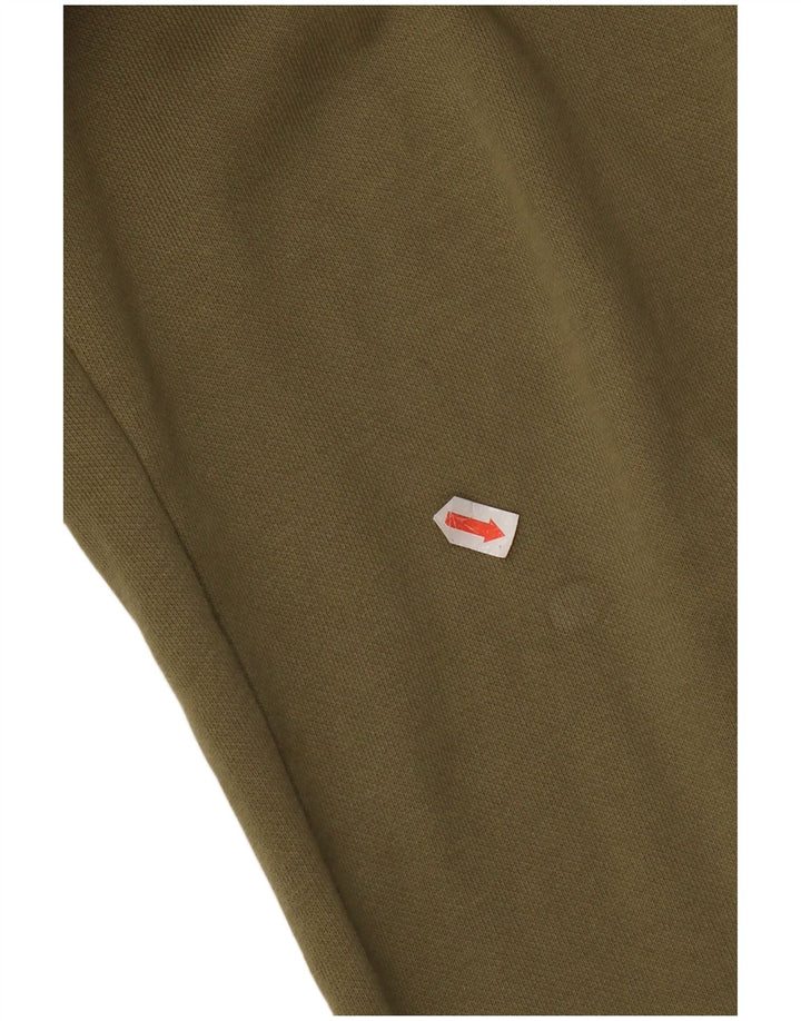 Kompletter Herren-Trainingsanzug von Puma, Mittel-Khaki, Colourblock-Baumwolle