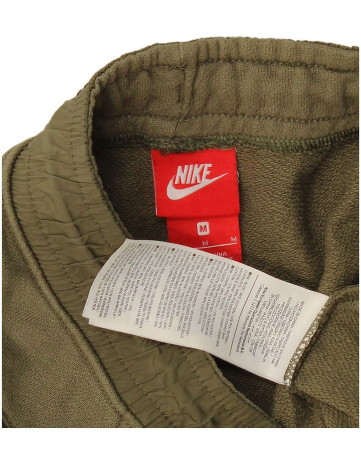 NIKE Herren-Sportshorts mit Grafik, mittlere Khaki-Baumwolle