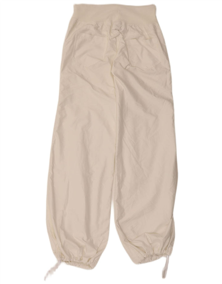 CHAMPION Damen Trainingshose Jogger UK 14 Large Weiß Polyester