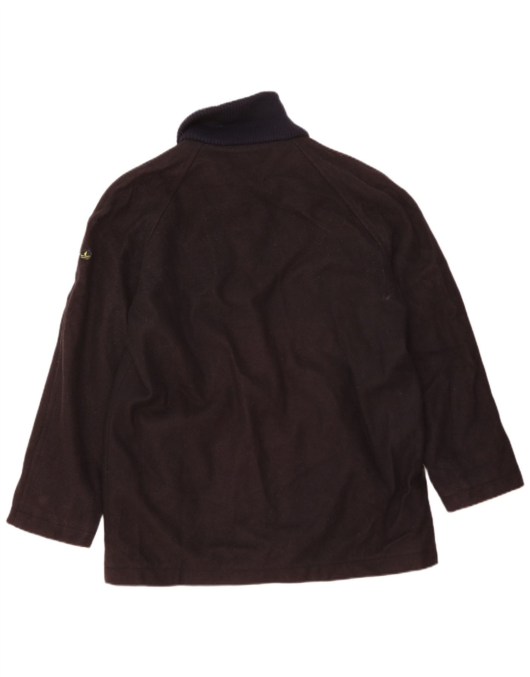 Navigare Herren Bomberjacke UK 42 XL Marineblaue Wolle