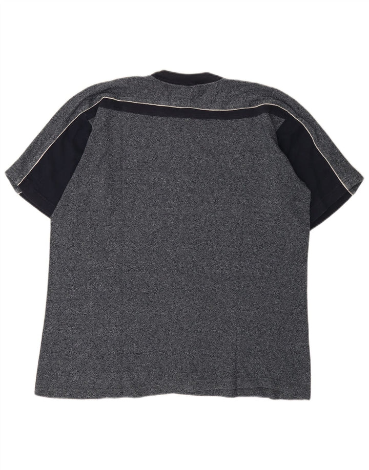Champion Herren T-Shirt Top XL Marineblau meliert