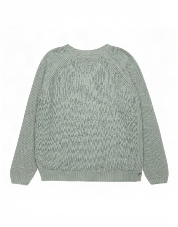 Marks & Spencer Damen-Pullover mit U-Boot-Ausschnitt, Gr. 14, Türkis