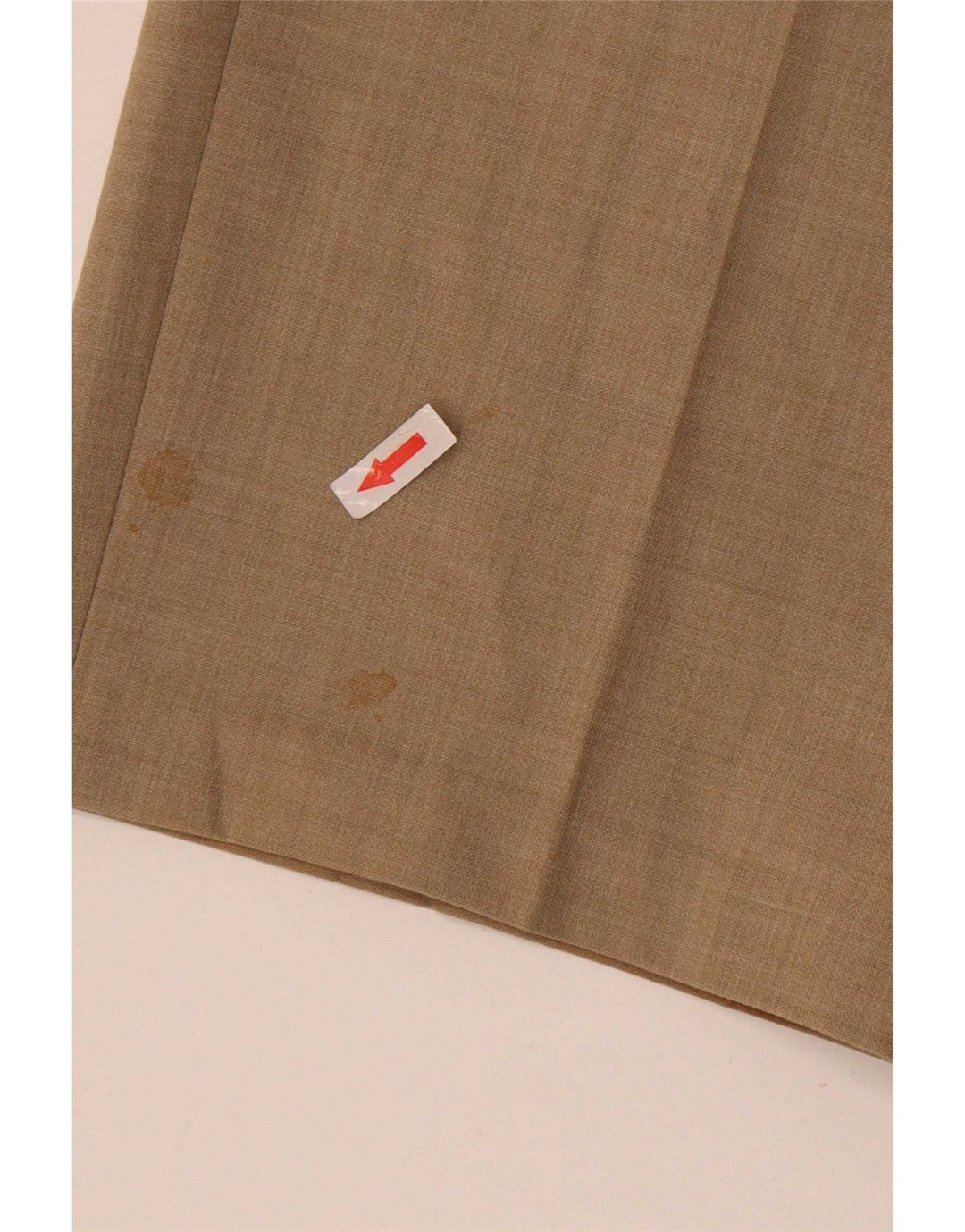 Farah Herren-Anzughose, gerade, W36, L29, Beige, Polyester