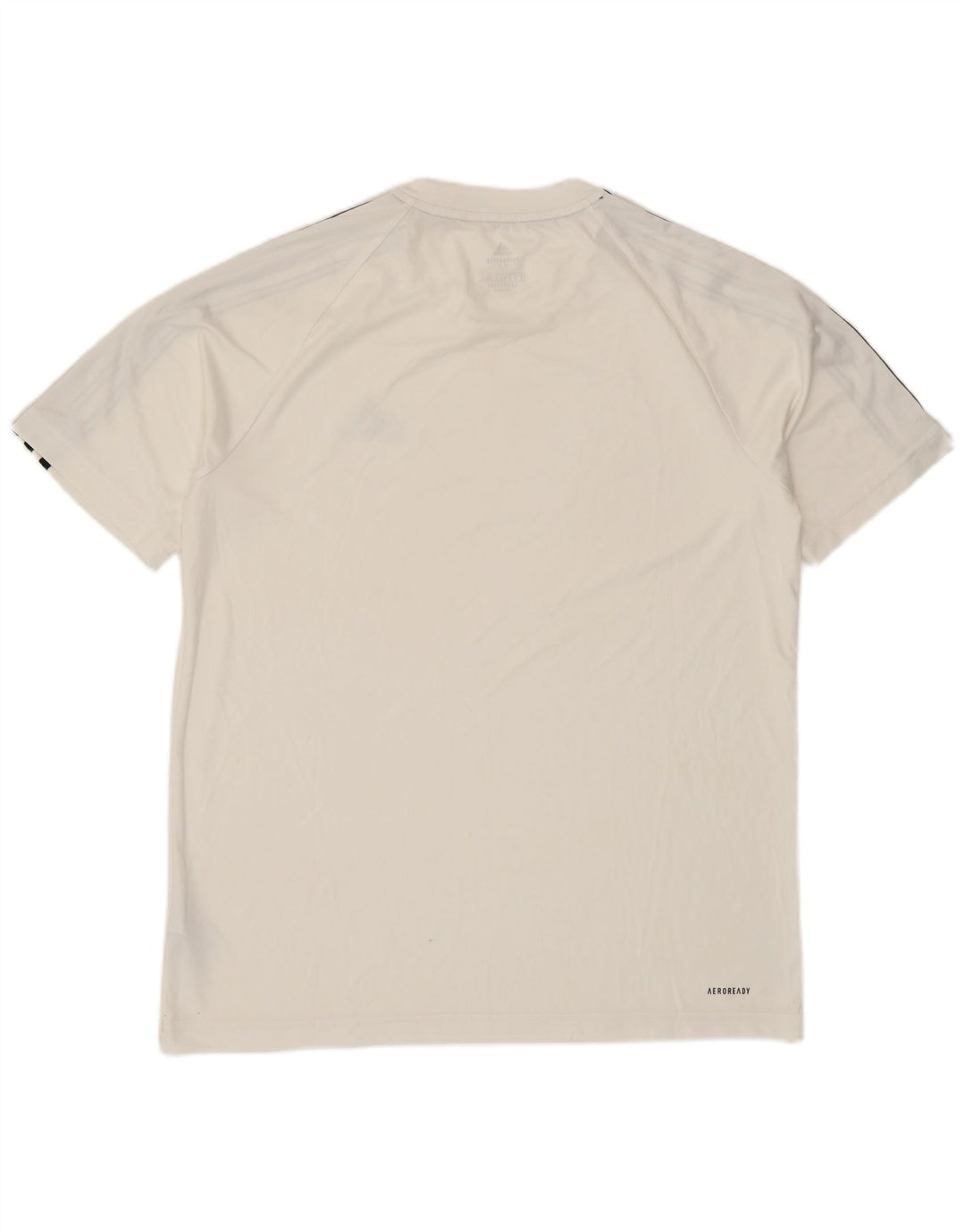 Adidas Herren Aeroready T-Shirt Top Mittelweißes Polyester