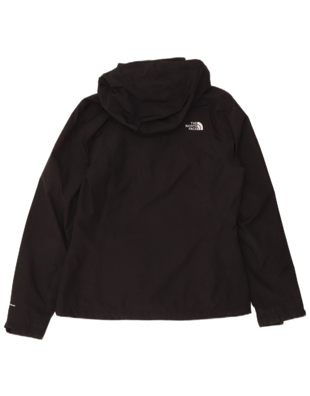 The North Face Damen-Regenjacke mit Kapuze, UK 14, mittelschwarz, Polyester
