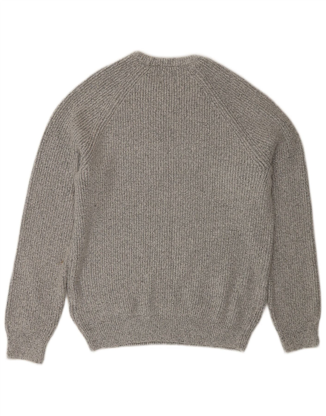 Marks & Spencer Damen-Pullover mit Rundhalsausschnitt, Gr. 12, Mittelgrau meliert