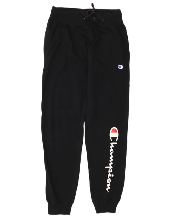 Champion Damen-Trainingshose mit Grafik, Größe S, Schwarz