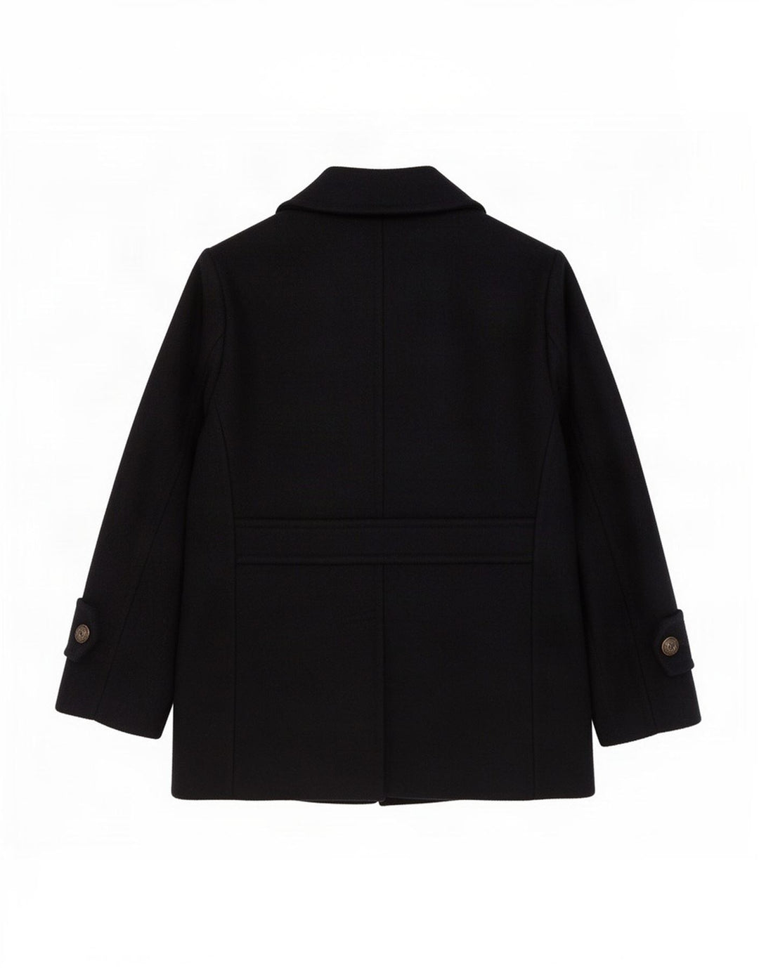Zara Damen Pea Coat UK 20 2XL Marineblau Polyester