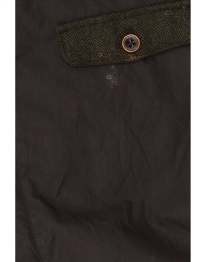 Jack Wills Herren-Utility-Jacke, UK 40, Größe L, Grau, Farbblock