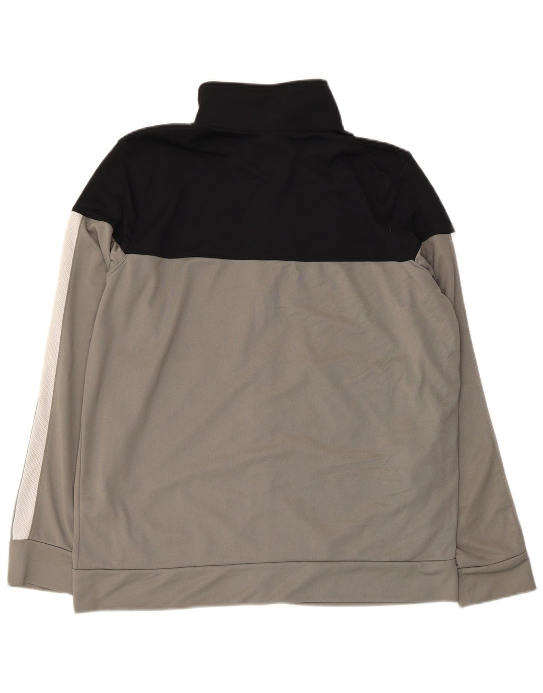 UNDER ARMOUR Herren-Trainingsanzug-Top-Jacke, groß, Grau, Farbblock