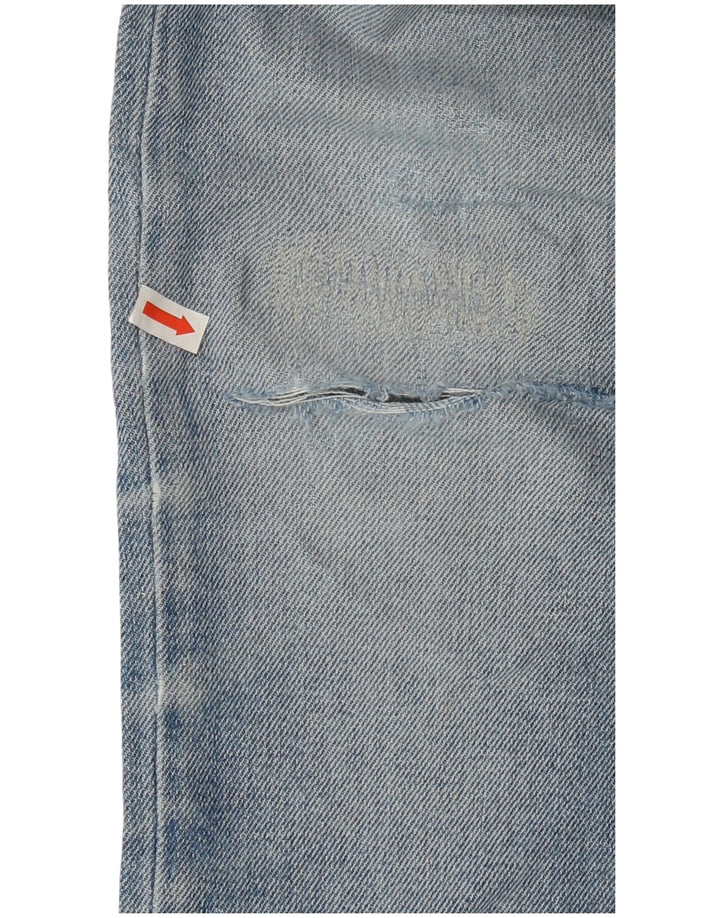 LEE Herren verkürzte Tapered-Jeans W28 L26 Blau