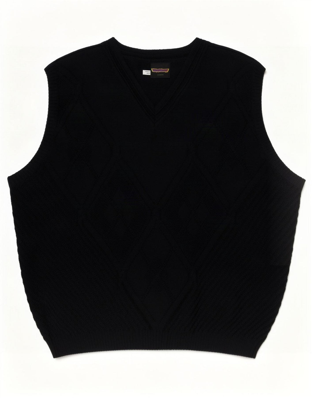 WESTBURY Herren Tank Top EU 48/50 Mittel Marineblau Argyle/Diamant