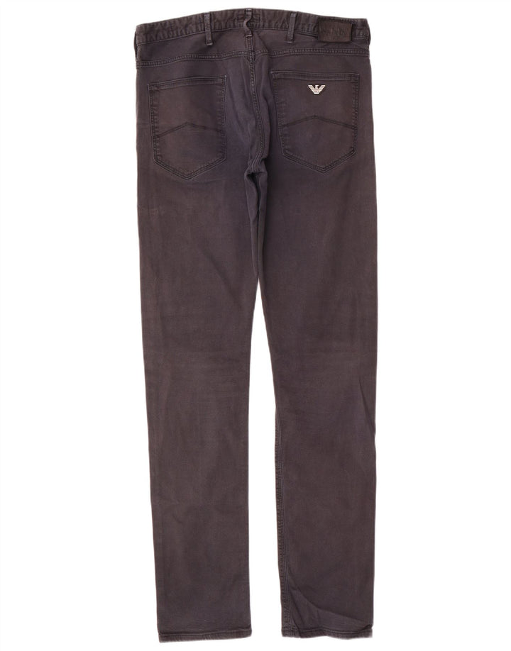 Armani Herren J06 Slim Jeans W31 L34 Marineblaue Baumwolle