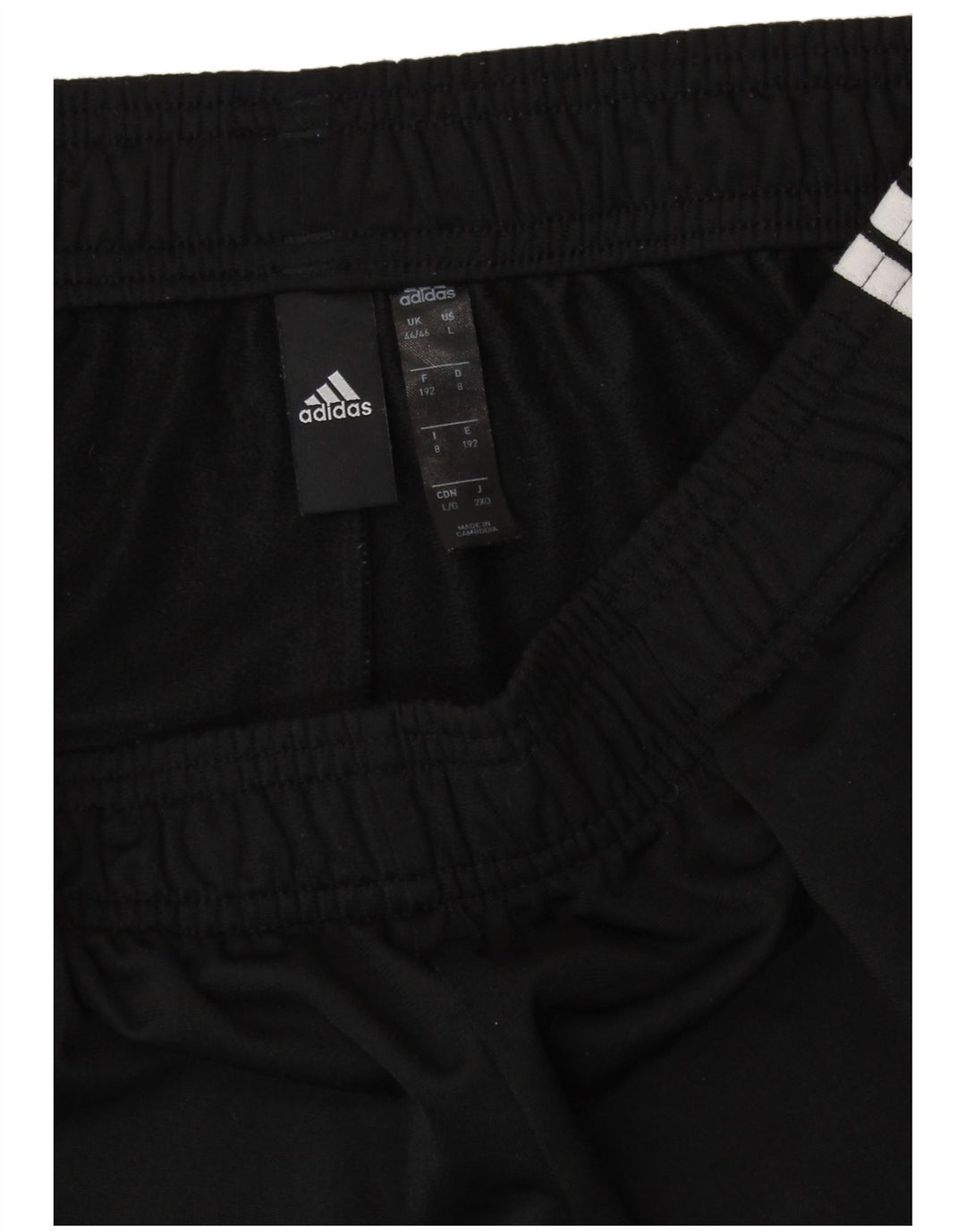 ADIDAS Herren Trainingshose UK 44/46 Large Schwarz Polyester