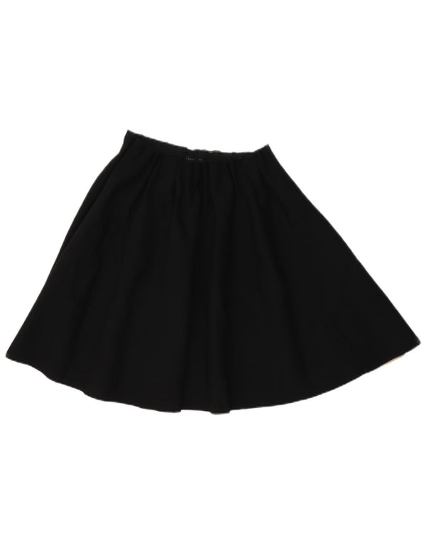 Zara Damen A-Linien-Rock Medium W28 Schwarz