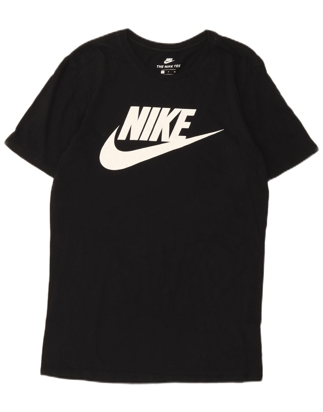 Nike Herren-T-Shirt mit Grafik, Größe S, schwarze Baumwolle