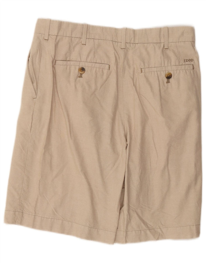 IZOD Herren Chino-Shorts W30 Mittelbeige