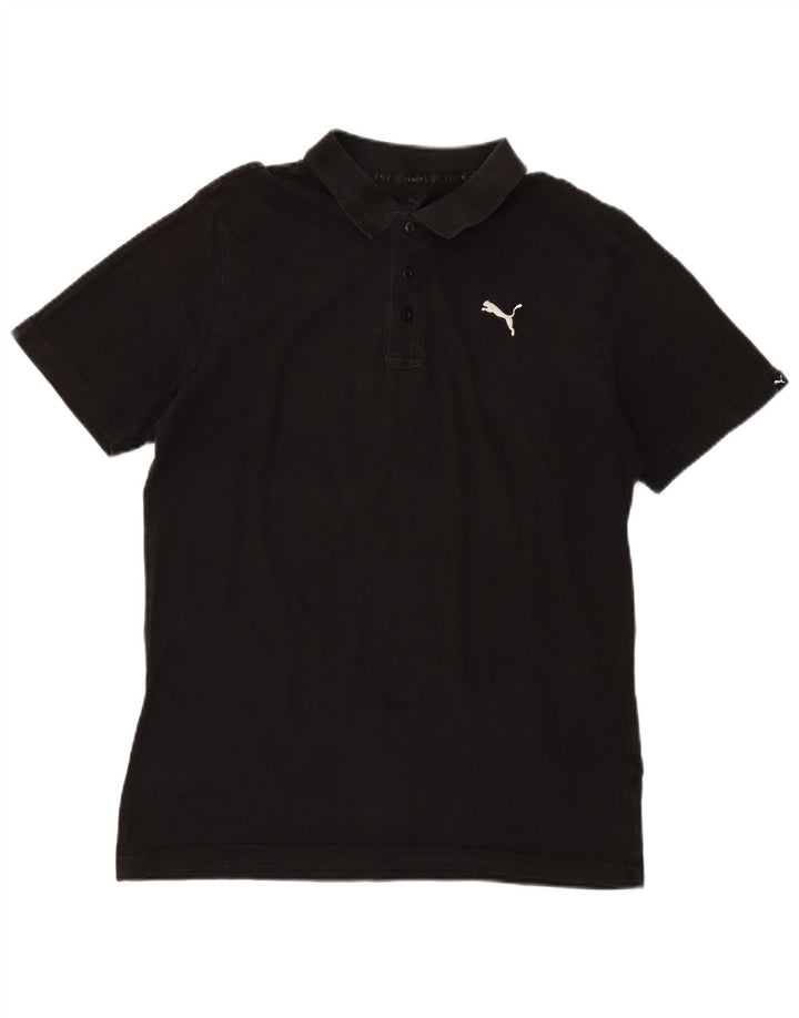 Puma Herren Poloshirt Medium Schwarz
