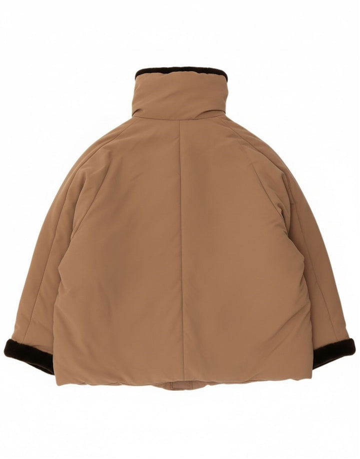 Belfe & Belfe Damen Übergroße wattierte Jacke UK 14 Mittelbeige