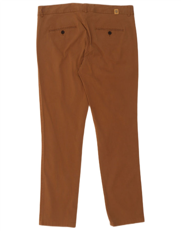 Massimo Dutti Damen Slim Chino-Hose EU 40 Medium W30 L30 Beige