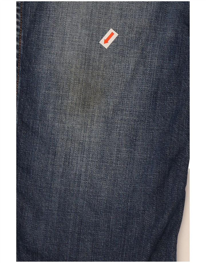 Wrangler Herren Spencer Straight Jeans W34 L29 Blaue Baumwolle