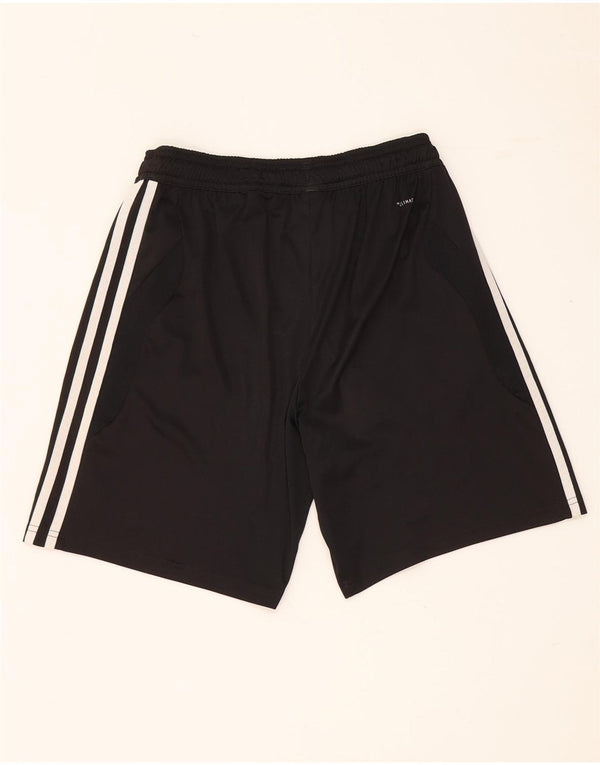 Adidas Jungen Climalite Sportshorts 13–14 Jahre, schwarzes Polyester