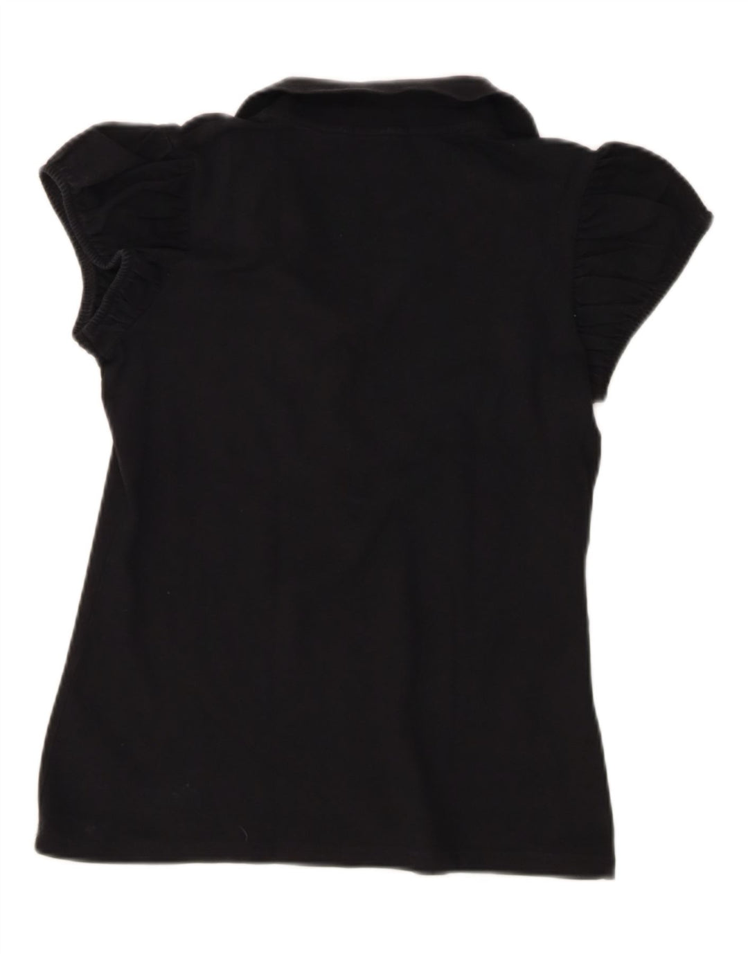 Burberry Damen Poloshirt Mittelschwarze Baumwolle