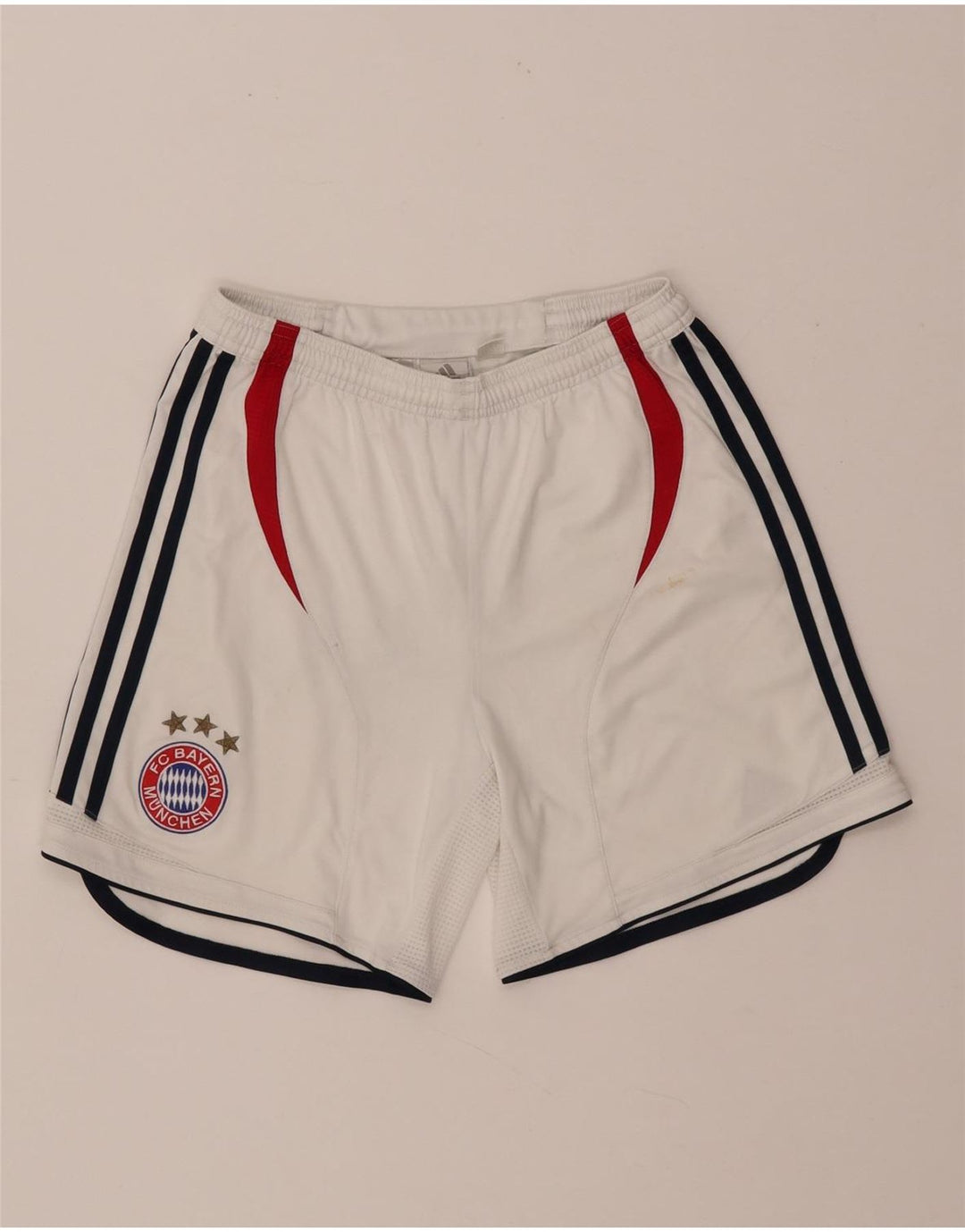 Adidas Jungen FC Bayern München Sportshorts 13–14 Jahre, weißes Polyester